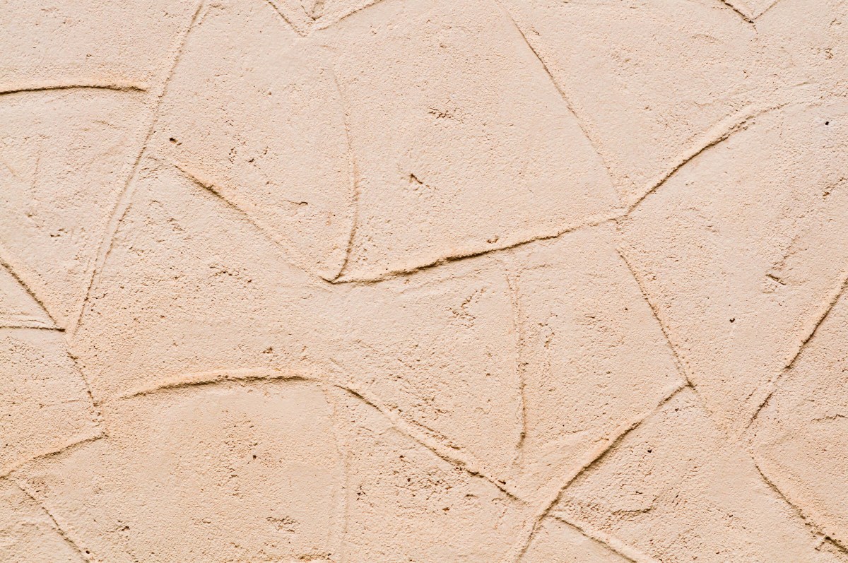 фото отделки фактурной штукатуркой