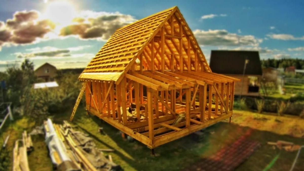 Деревяный дом Деревяный дом