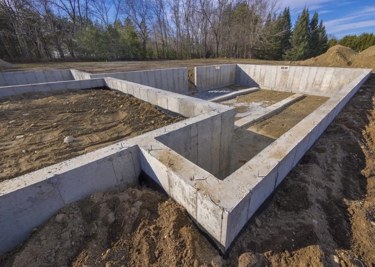 Ленточный фундамент Ленточный фундамент