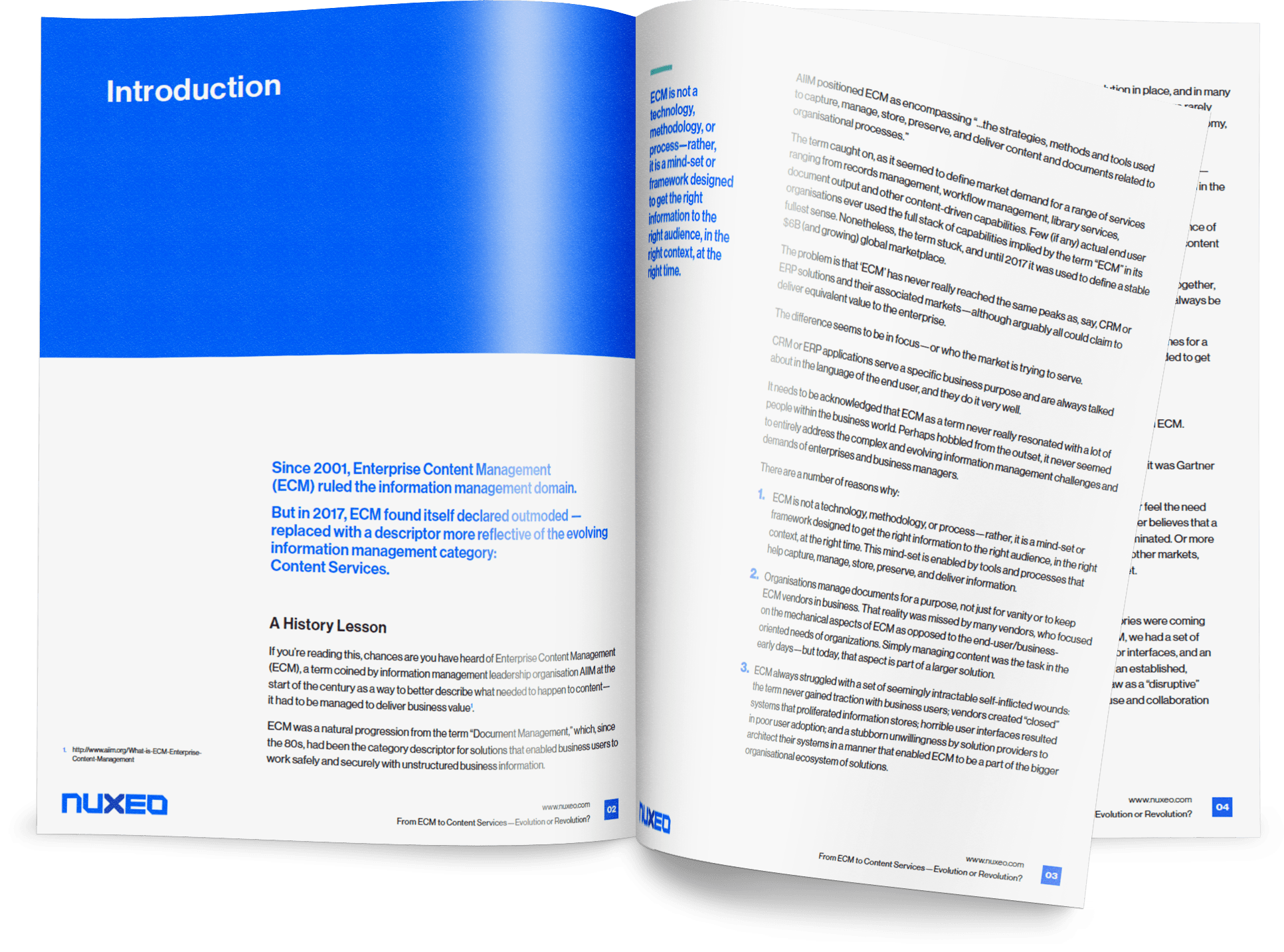 Ecmからコンテンツサービスへ 進化か革命か Nuxeo
