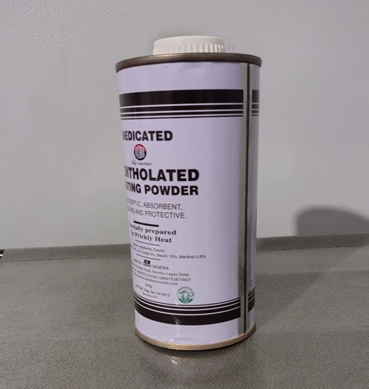 Mentholated Dusting Powder
