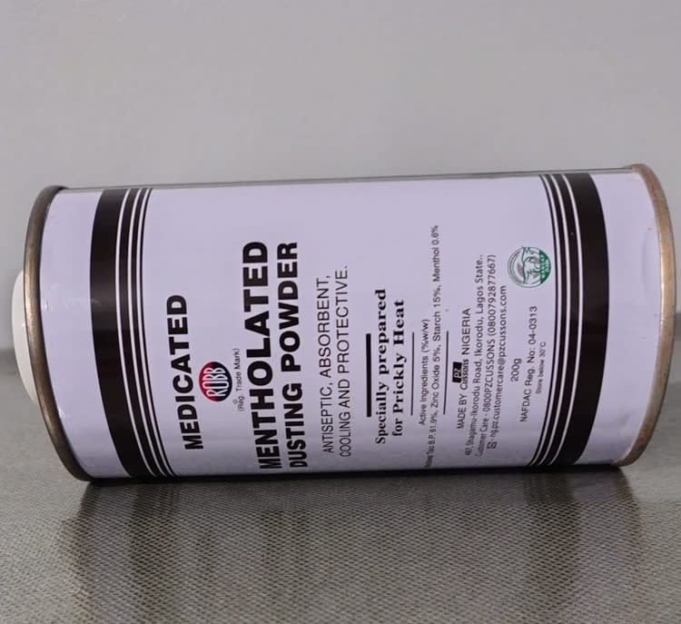 Mentholated Dusting Powder