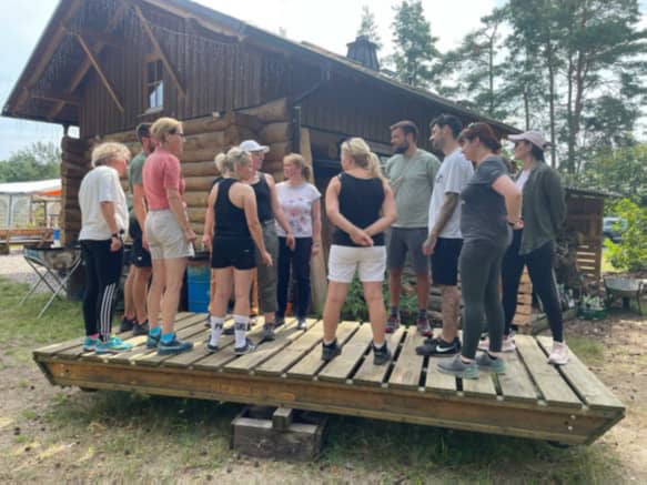 Outdoor-Modul der Coachingausbildung bei firm Leipzig