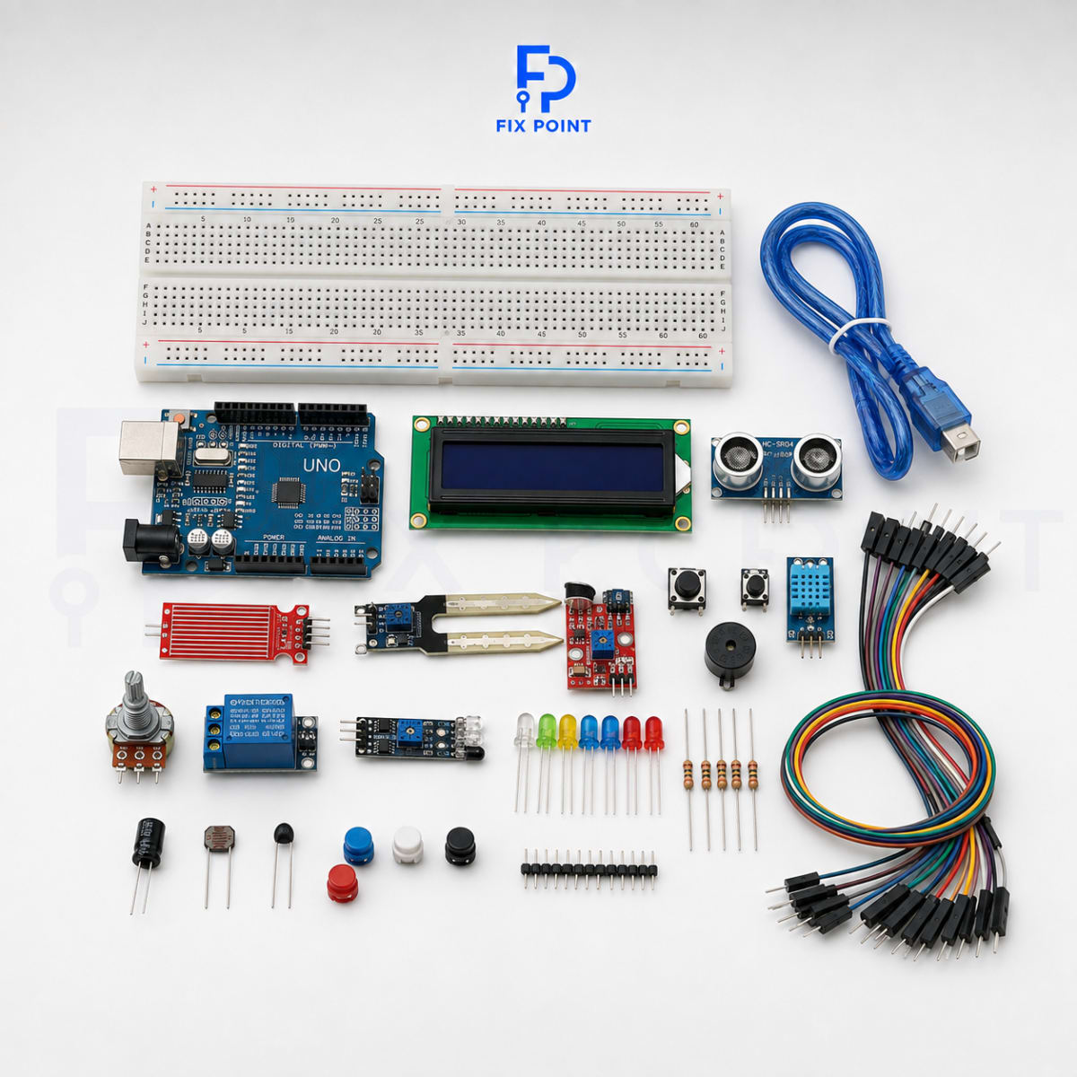طقم Arduino UNO R3 Pro التعليمي المتقدم