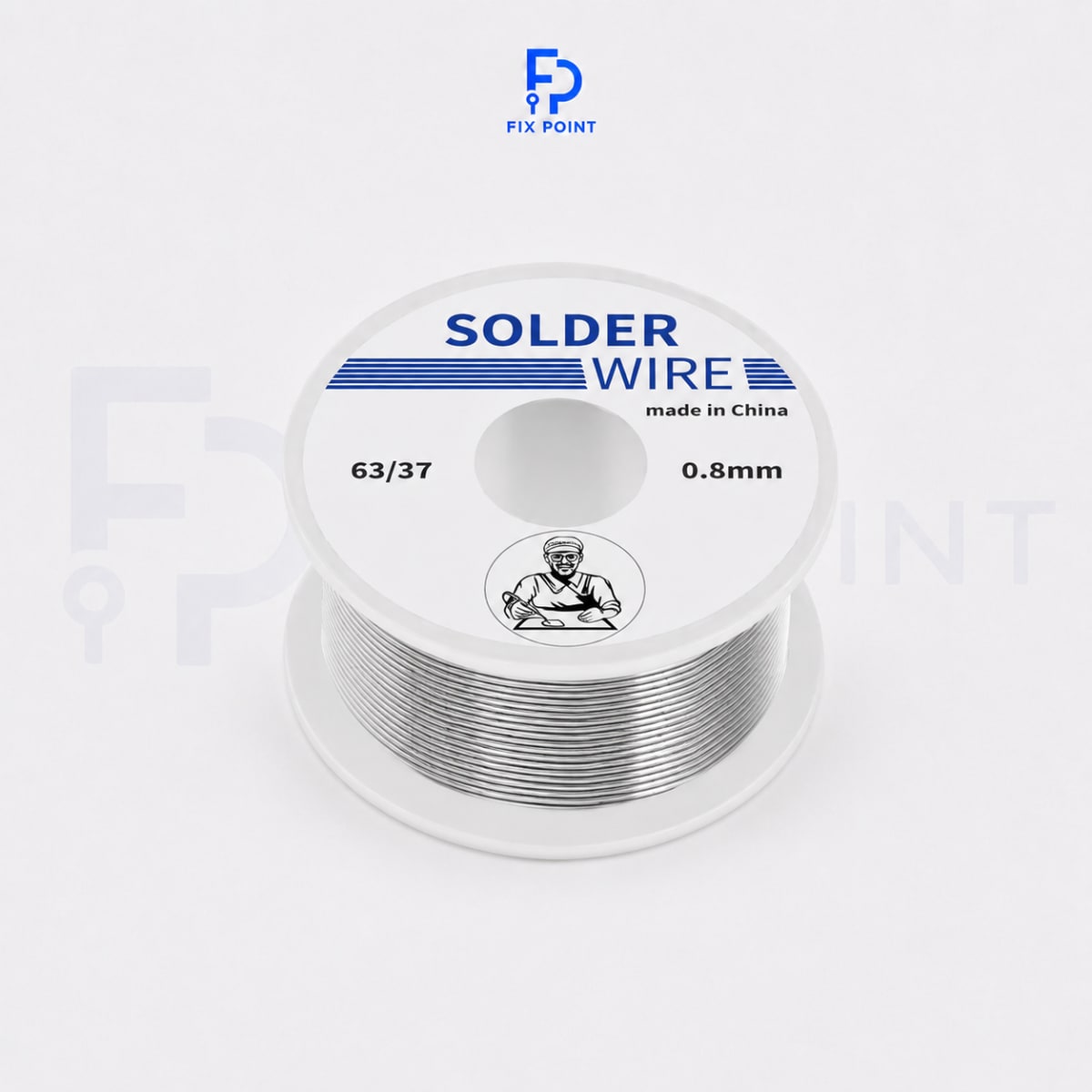 سلك لحام قصدير صناعي 50 غرام مع Rosin Core