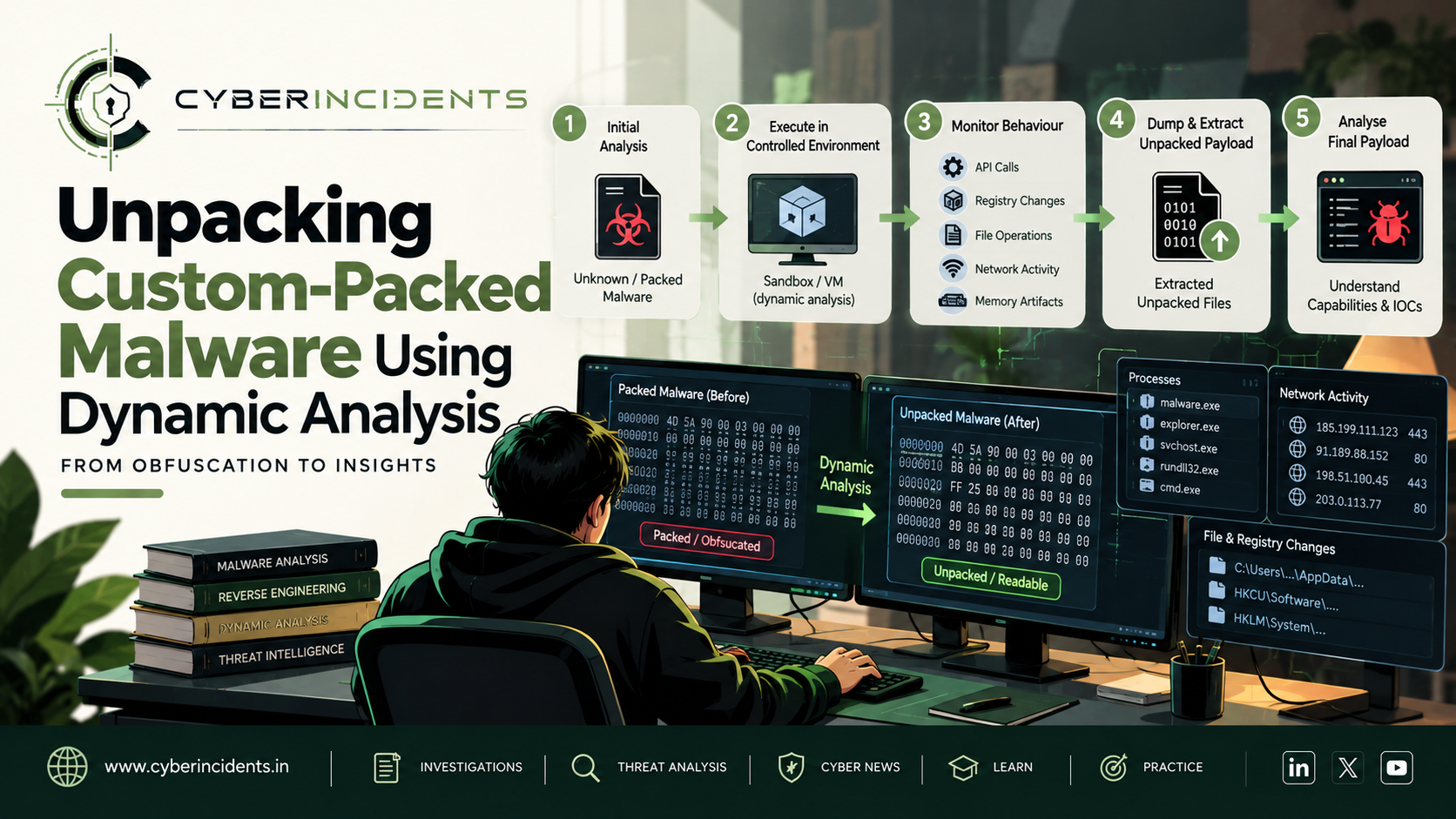 Unpacking Custom-Packed Malware Using Dynamic Analysis