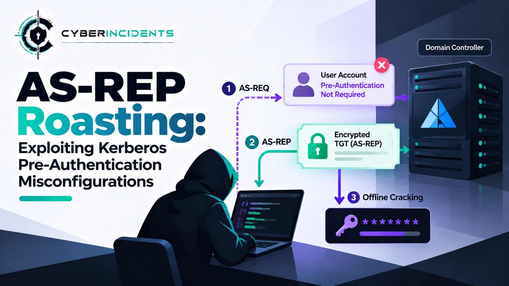 AS-REP Roasting: Exploiting Kerberos Pre-Authentication Misconfigurations