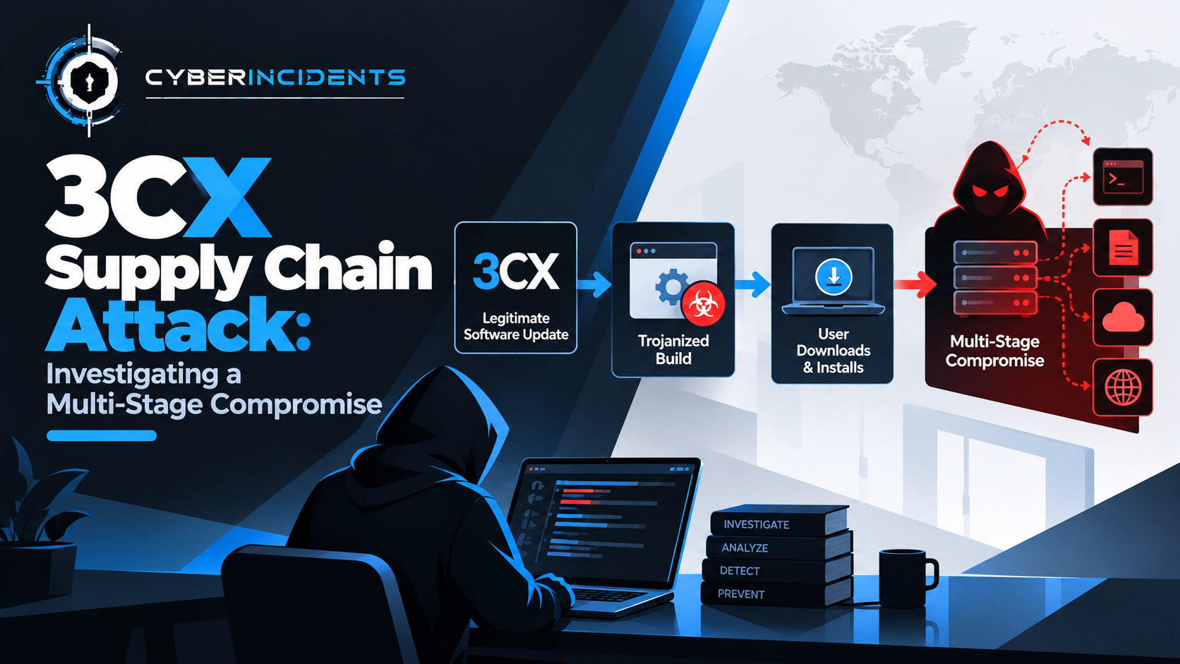 3CX Supply Chain Attack: Investigating a Multi-Stage Compromise