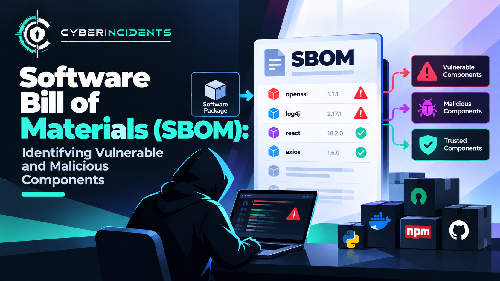 Software Bill of Materials (SBOM): Identifying Vulnerable and Malicious Components