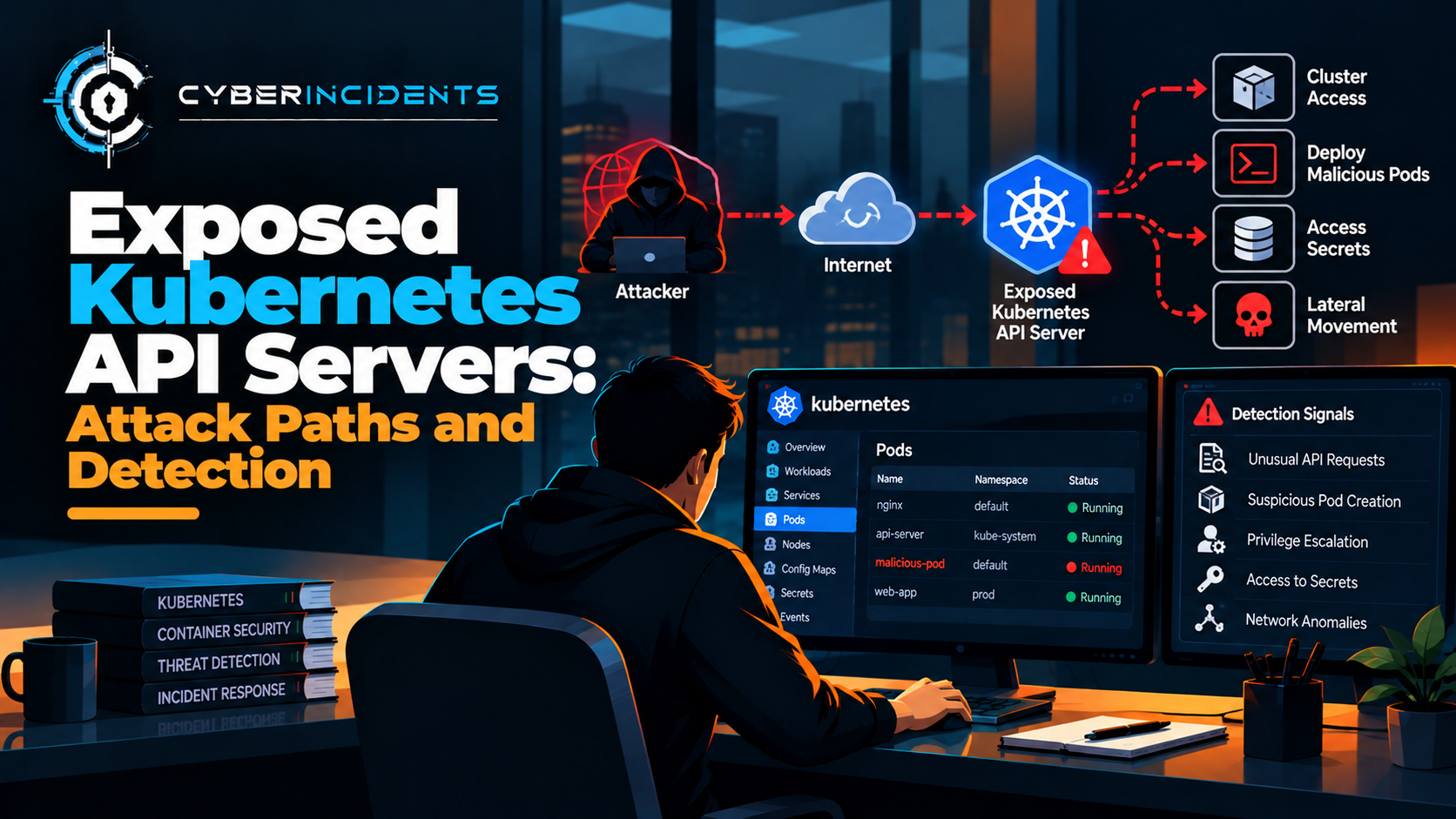 Exposed Kubernetes API Servers: Attack Paths and Detection