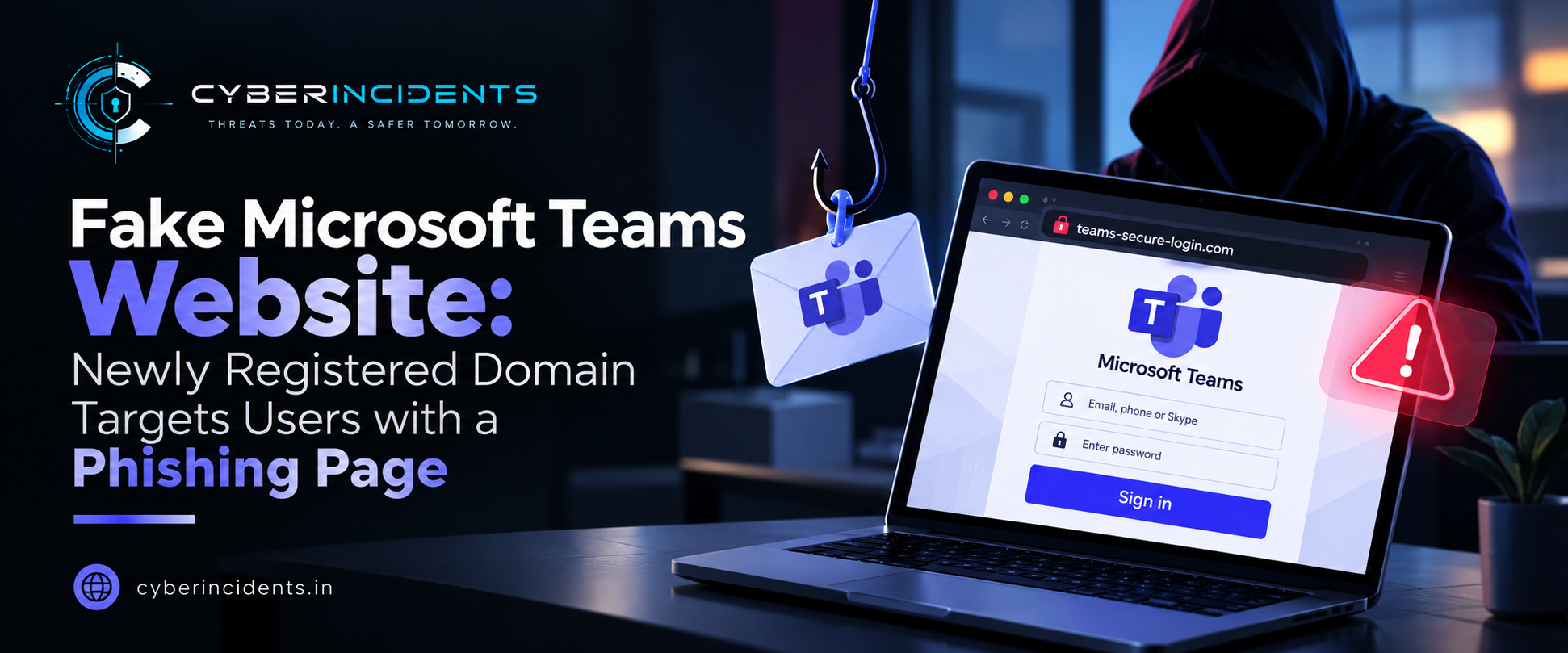 Fake Microsoft Teams Website: Newly Registered Domain Targets Users with a Phishing Page
