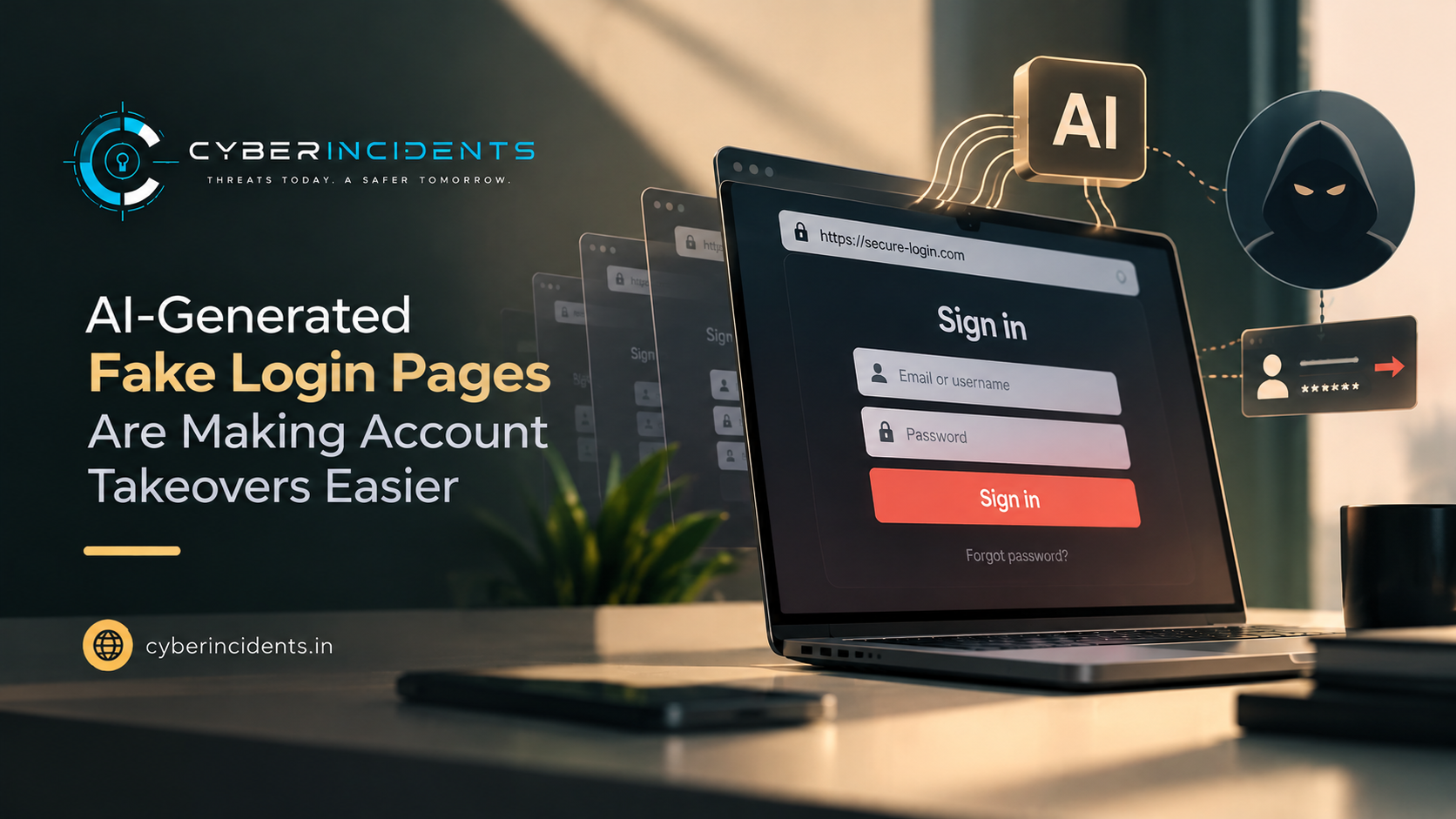 AI-Generated Fake Login Pages Are Making Account Takeovers Easier
