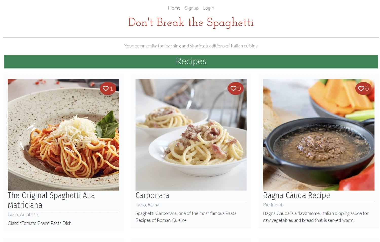 Screenshot of the Dont Break The Spaghetti project