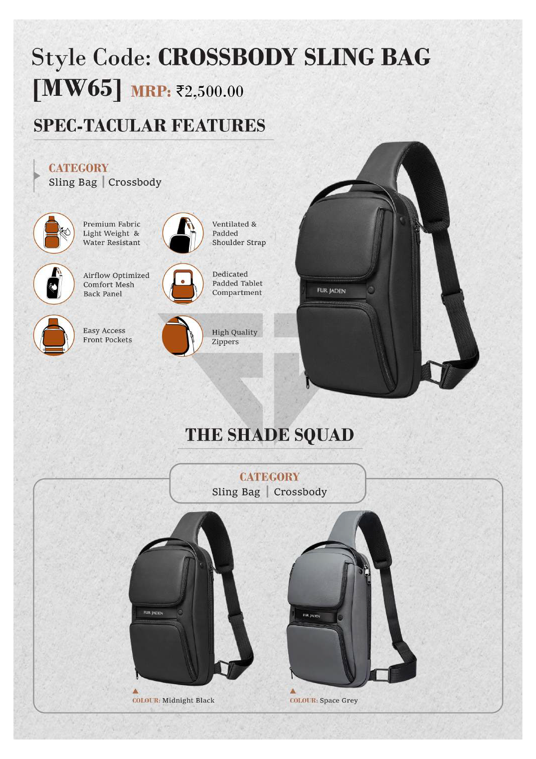 Fur Jaden Bag 50
