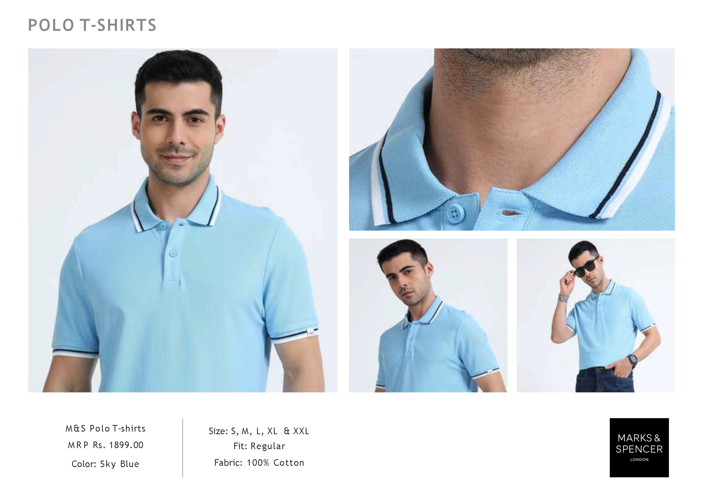 Marks & Spencer Polo T-Shirt 8