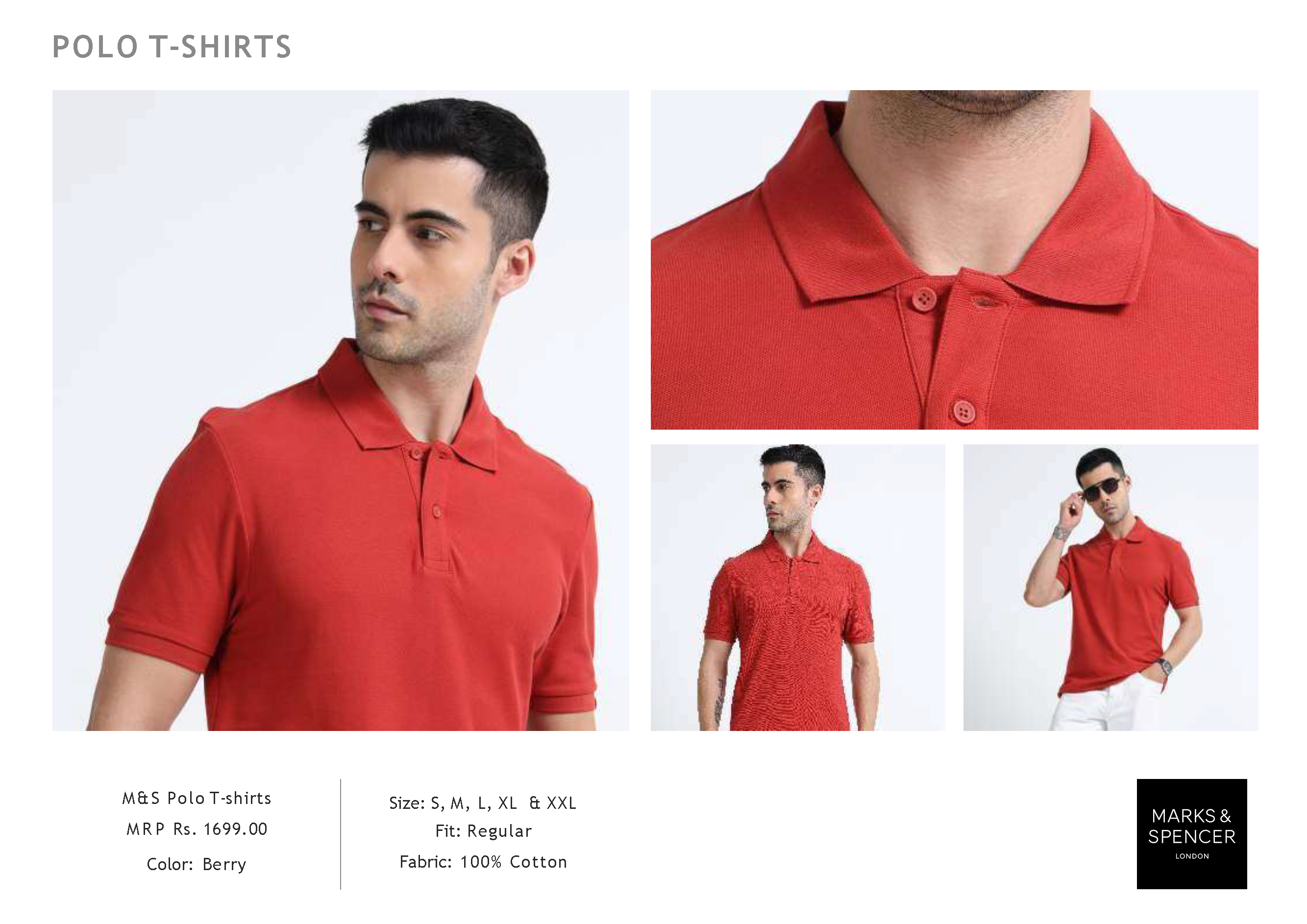 Marks & Spencer Polo T-Shirt 17