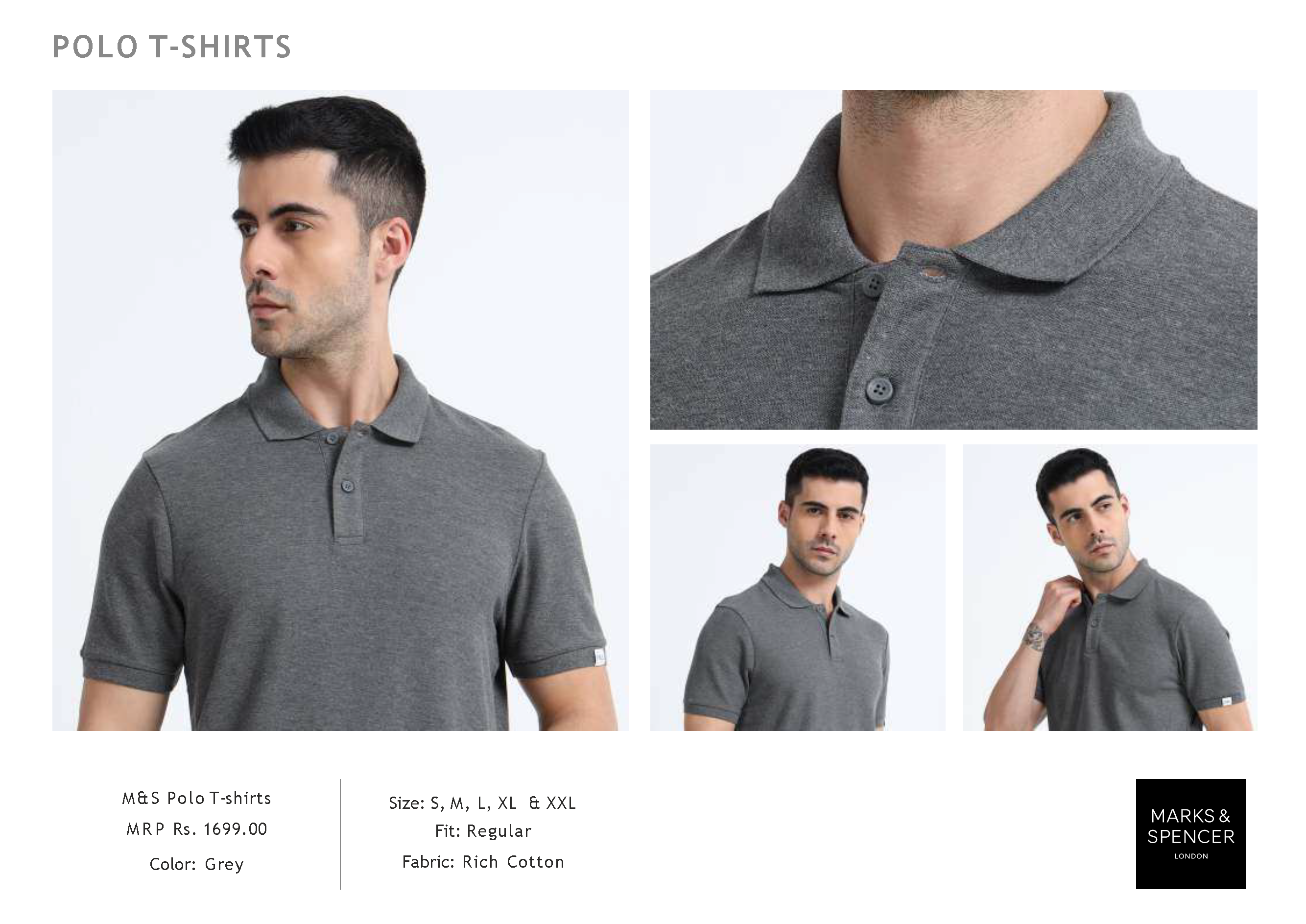 Marks & Spencer Polo T-Shirt 18