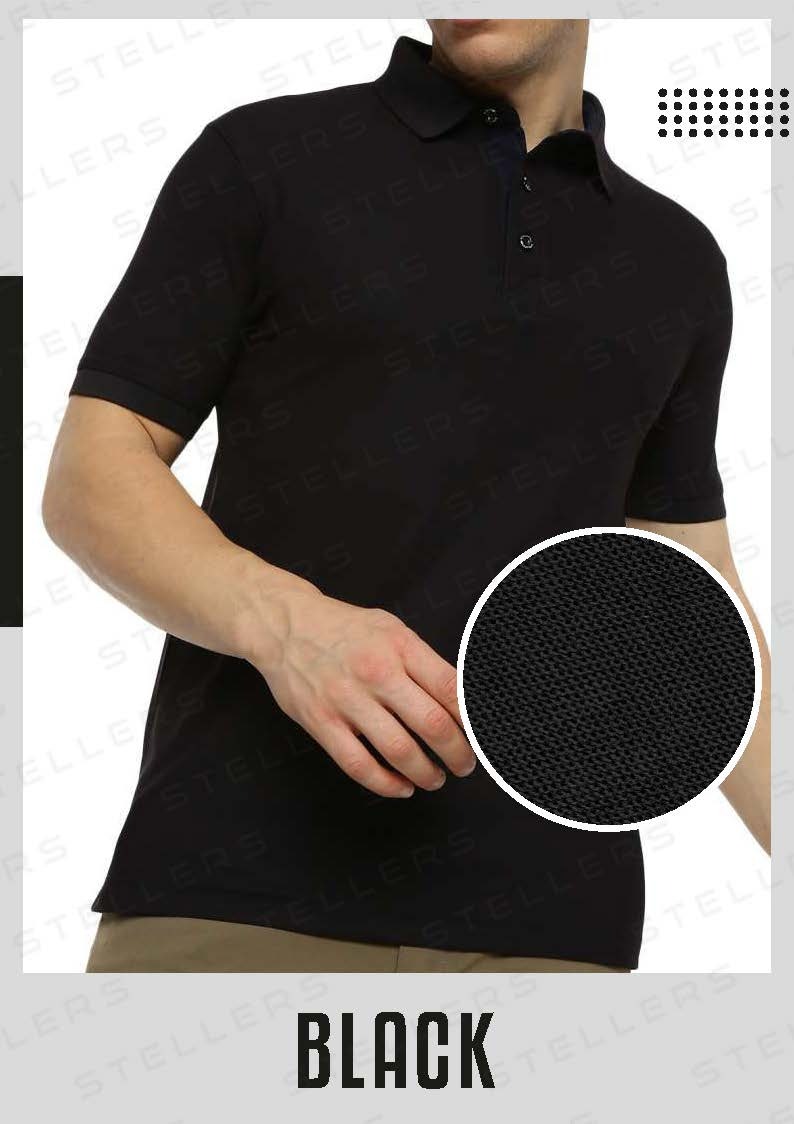 Polo T-Shirt – Black