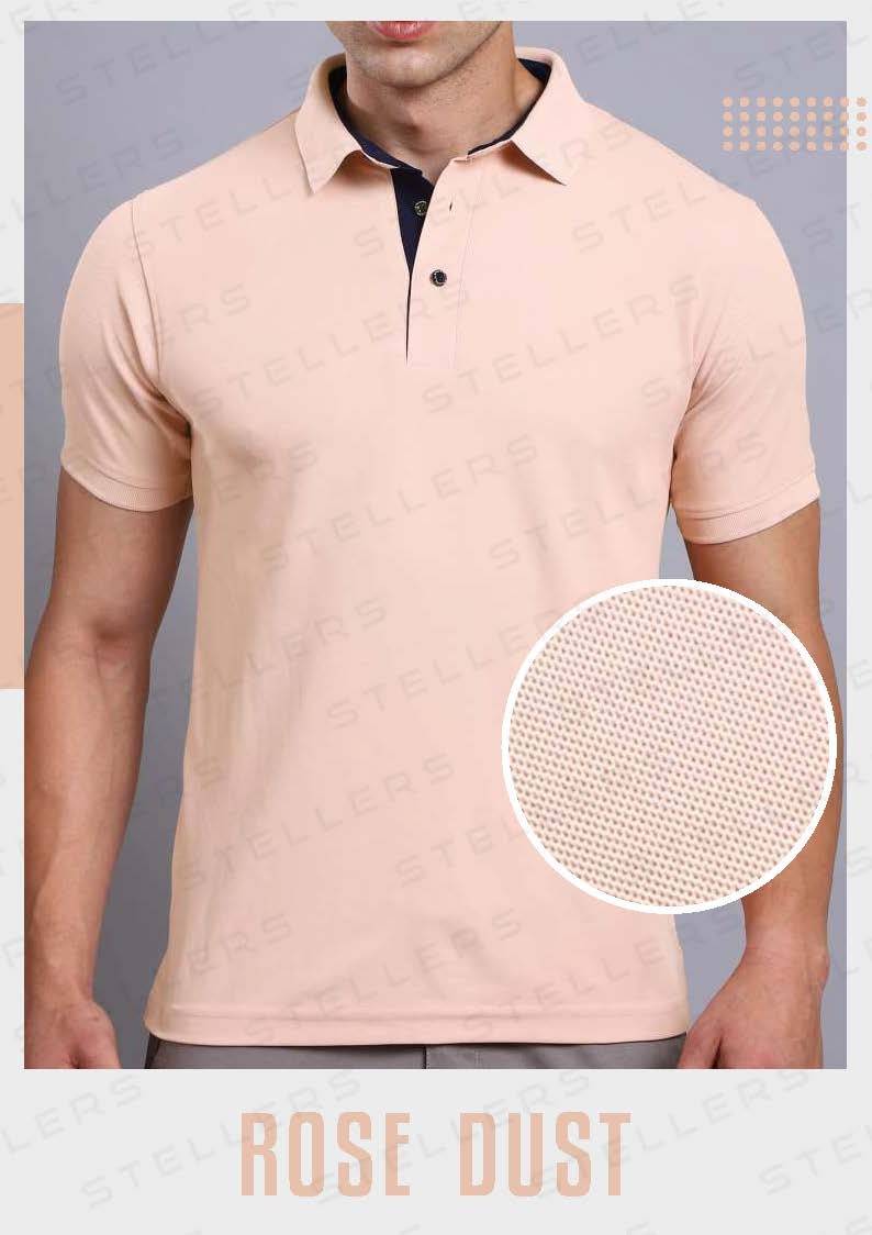 Polo T-Shirt – Rose Dust