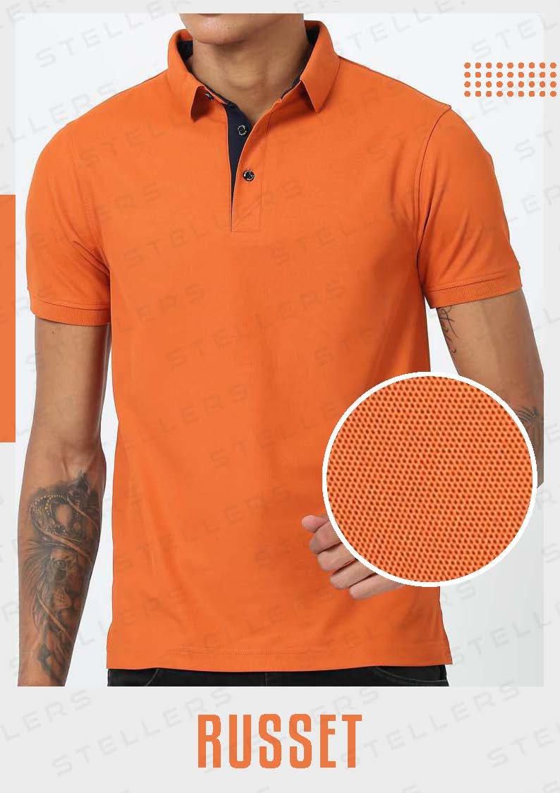 Polo T-Shirt – Russet