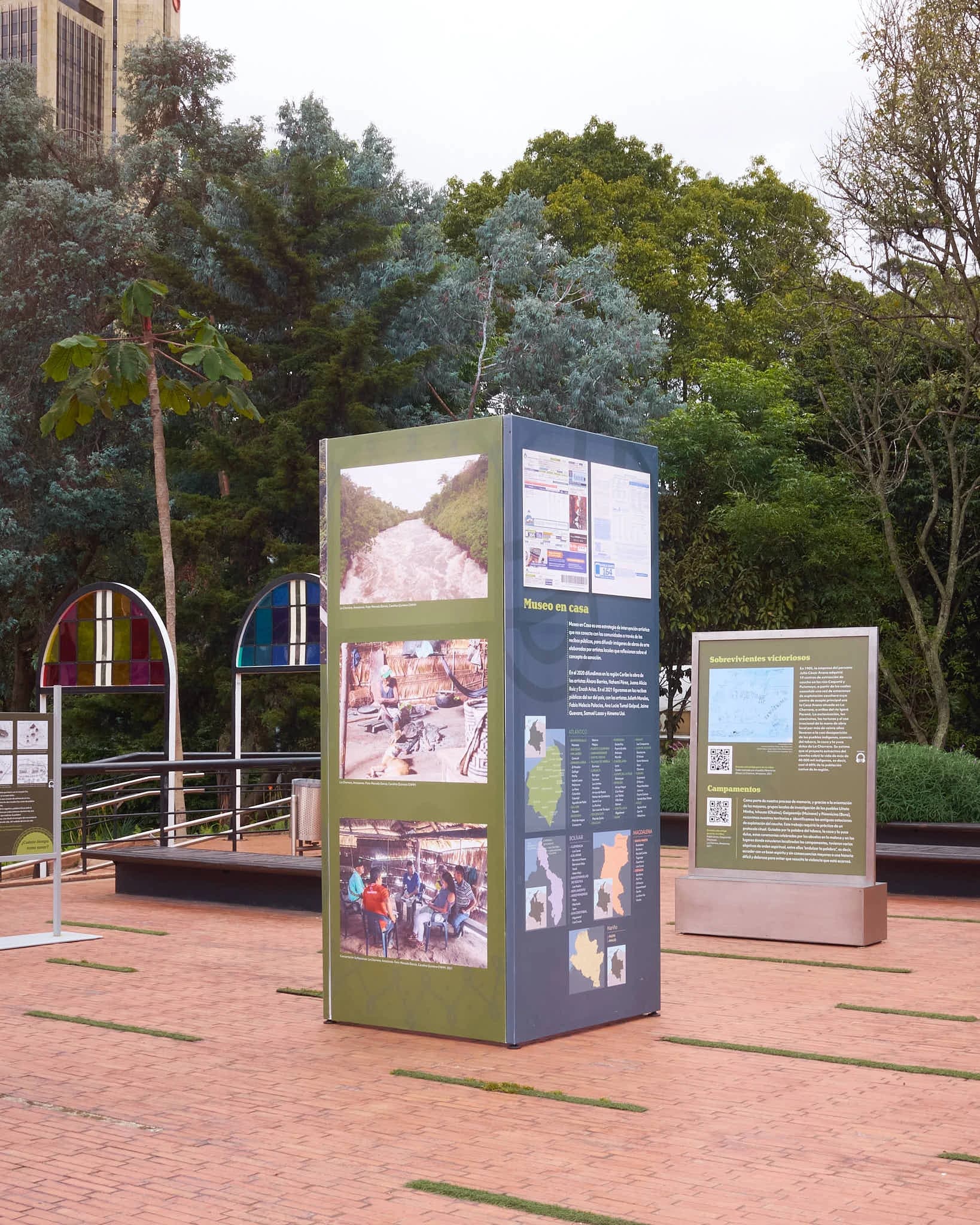 Módulo Museo en Casa integrado con entorno arquitectónico