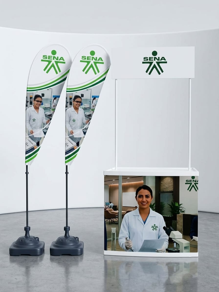 Estructuras y sistemas de exhibición institucional SENA