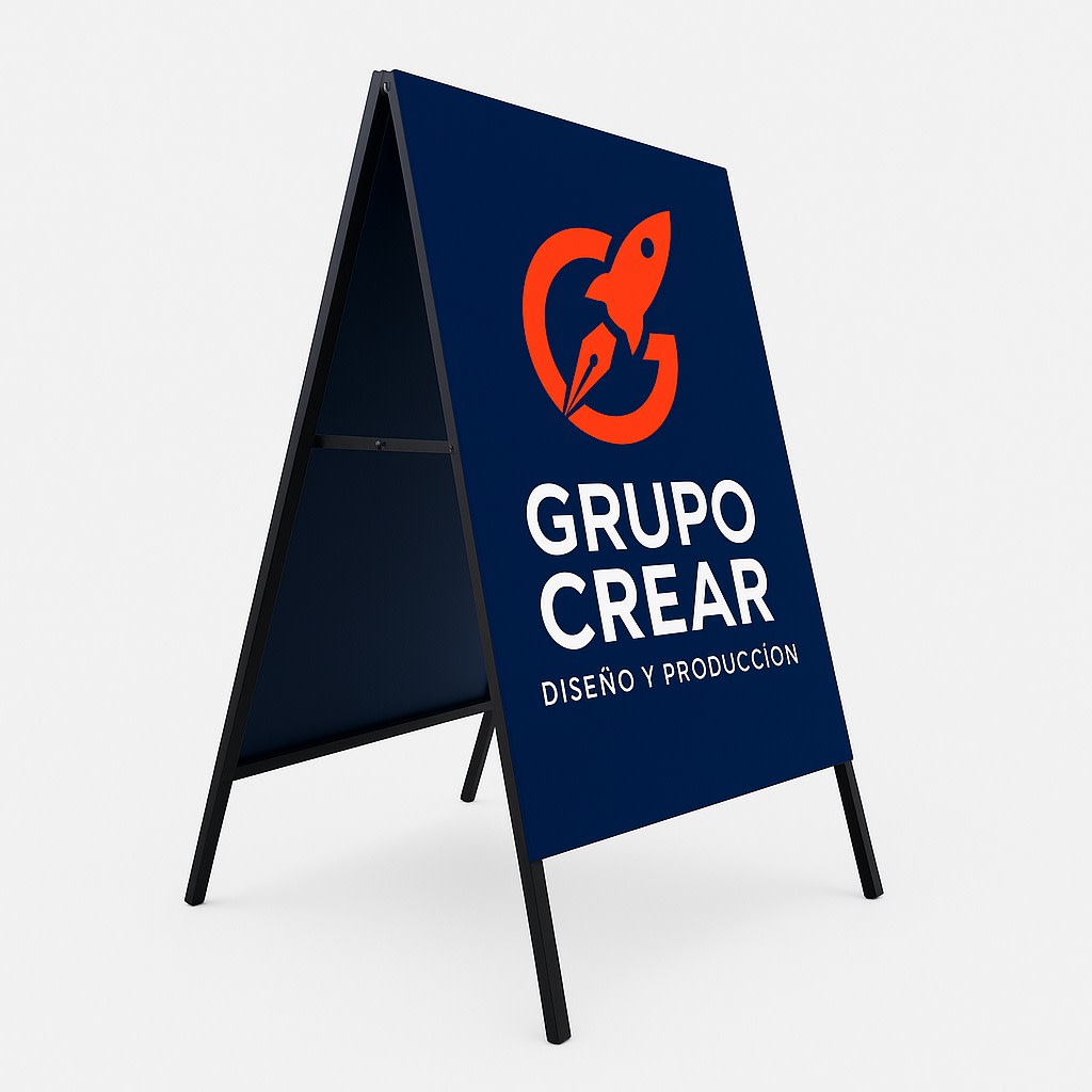 Tablero rompetráfico publicitario para punto de venta