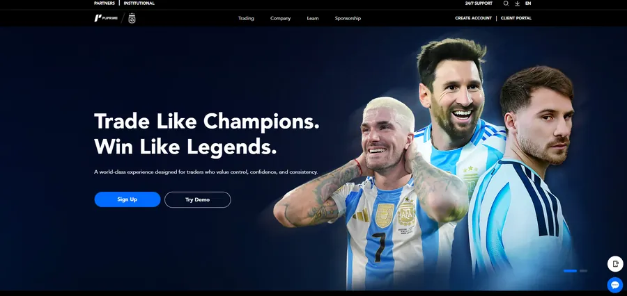 PU Prime Homepage