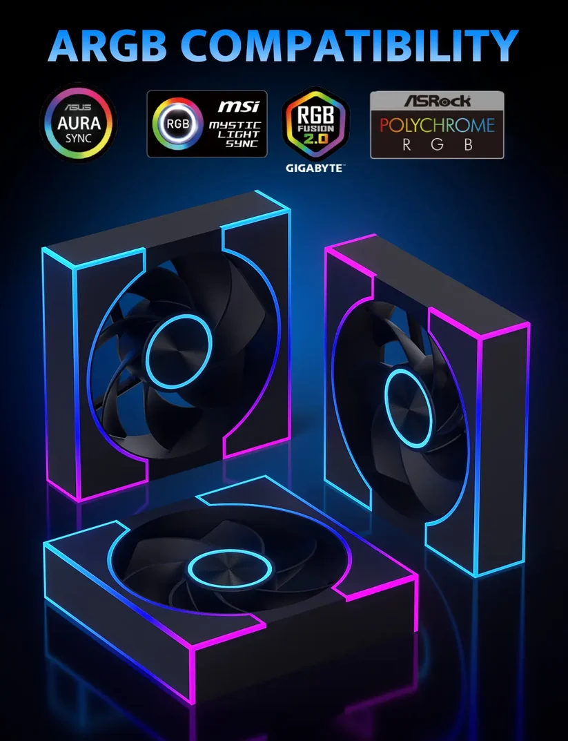 MAGMA GM8 LINE ARGB PACK 3 FANS
