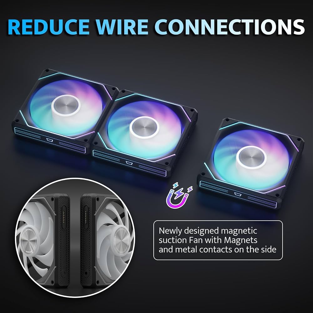 MAGMA GM8 LINE ARGB PACK 3 FANS 