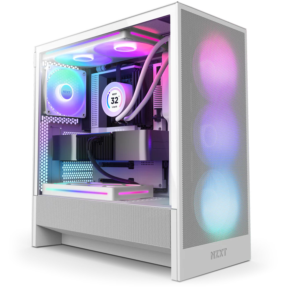 NZXT H5 FLOW RGB WHITE
