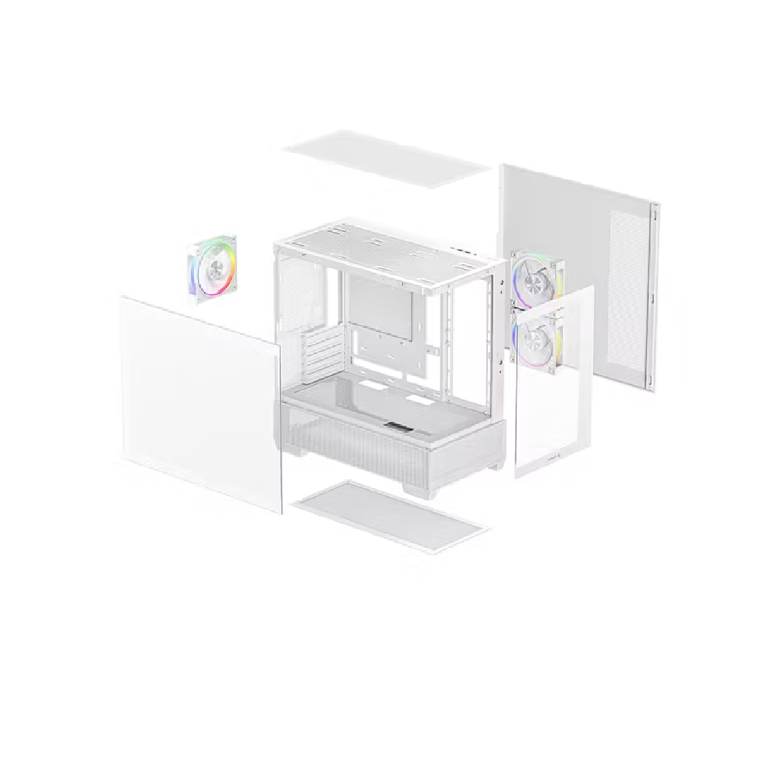 DEEPCOOL CG380 3F WH  image 4