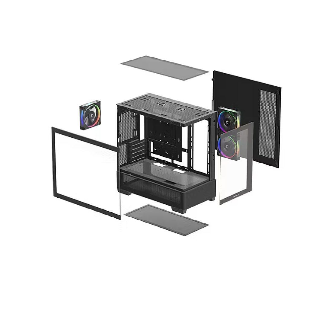 DEEPCOOL CG380 3F BLACK image 4