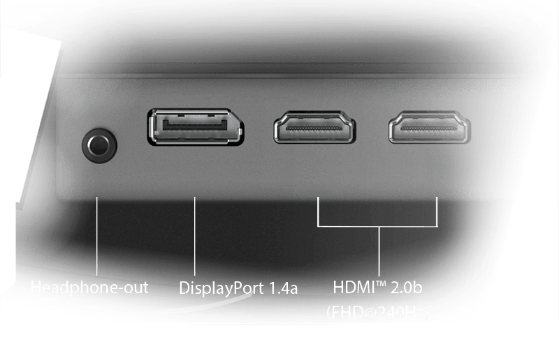 MSI MAG 255PXF RAPID IPS - 300Hz - 0.5MS - SUPPORT AJUSTABLE image 4
