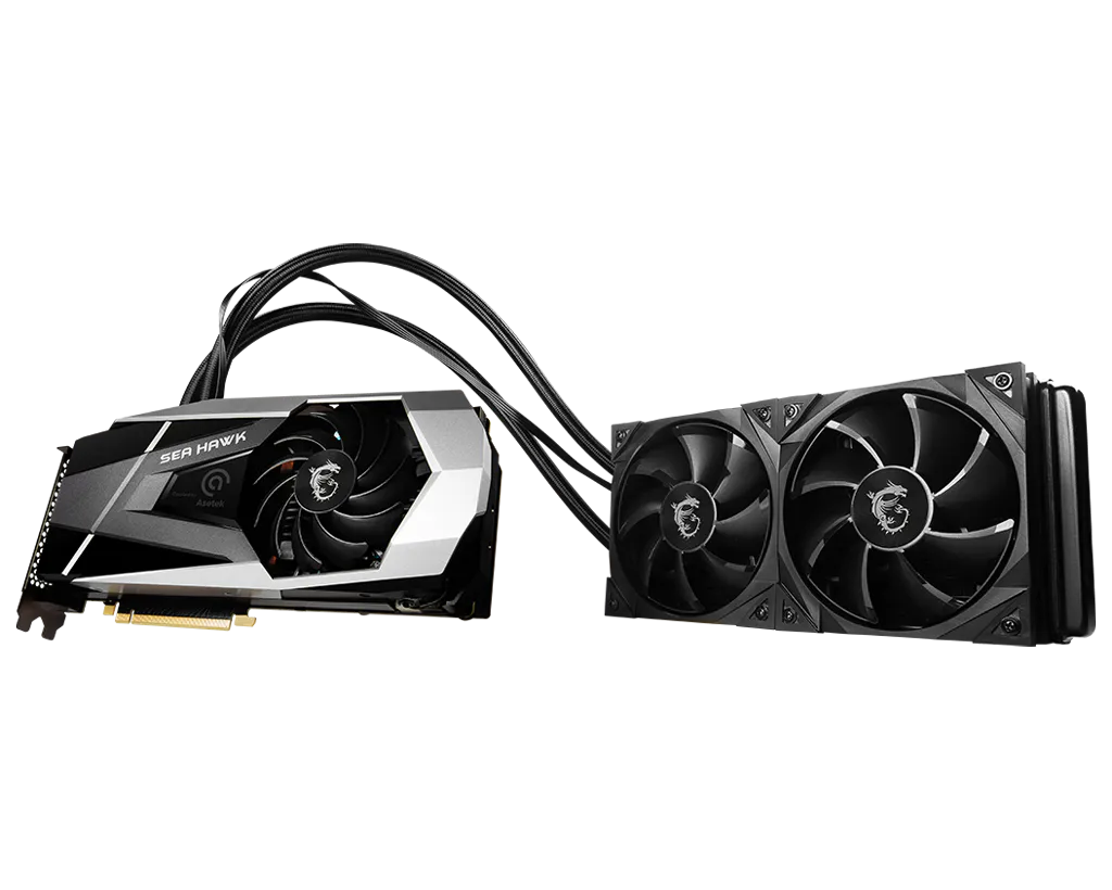 MSI SEA HAWK RTX 3080 10GB LHR *USED*
