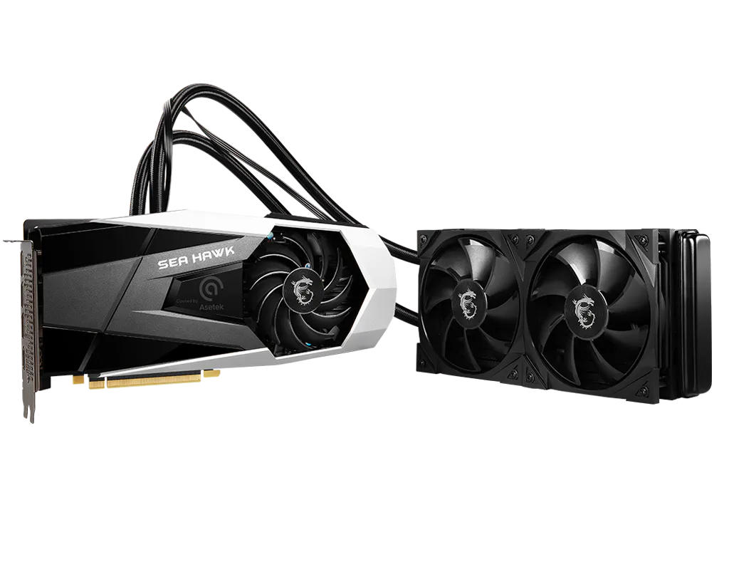 MSI SEA HAWK RTX 3080 10GB LHR *USED*