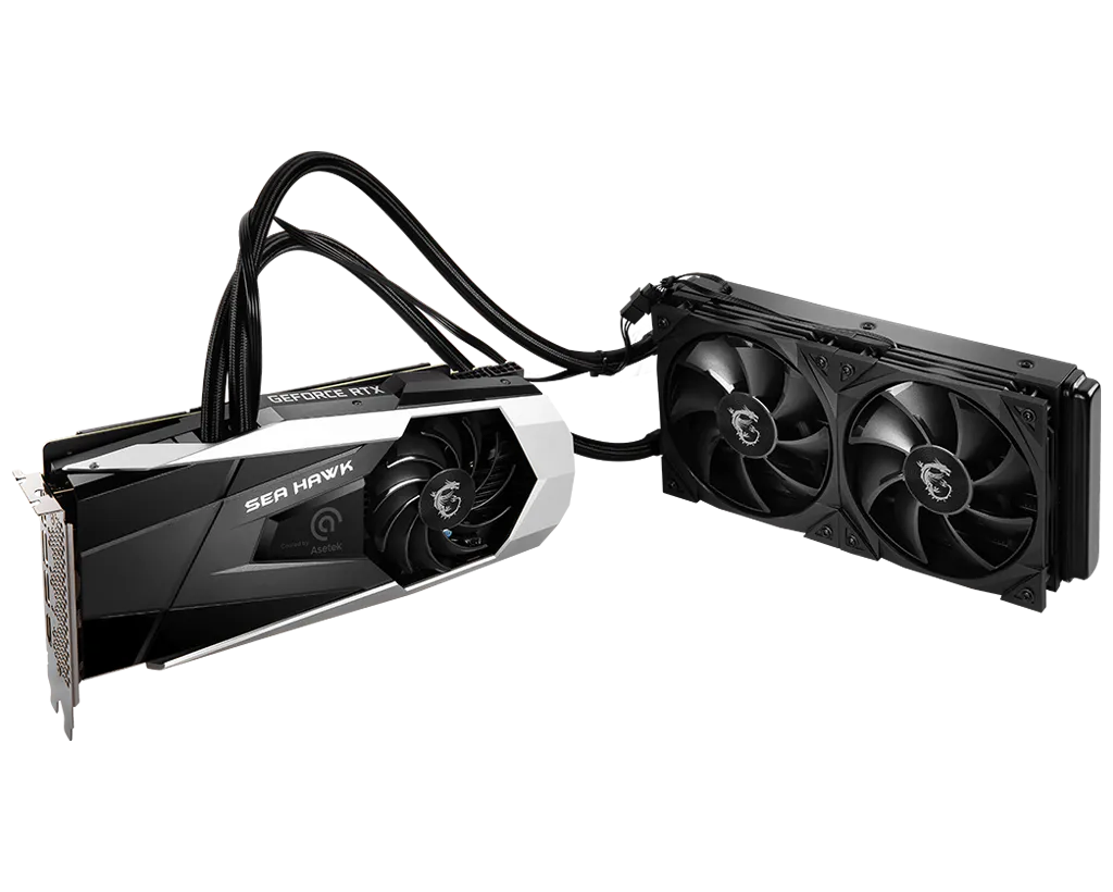MSI SEA HAWK RTX 3080 10GB LHR *USED* image 4
