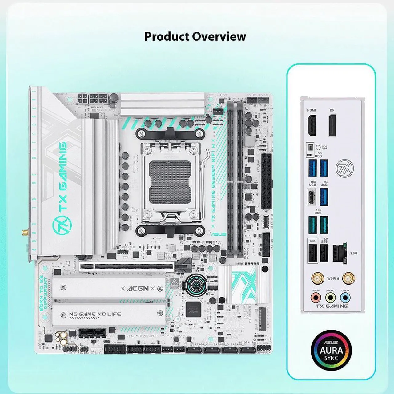 ASUS TX GAMING B650EM WIFI W image 3