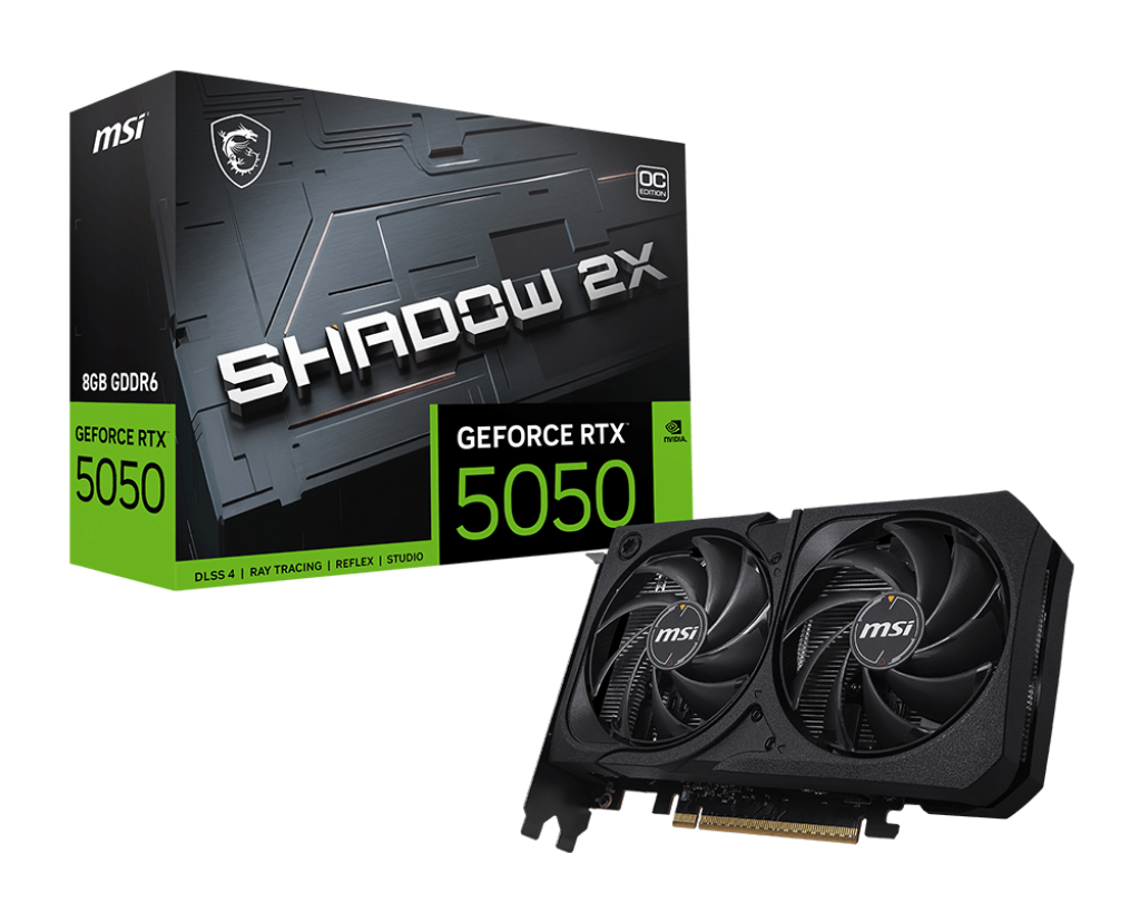 MSI SHADOW 2X RTX 5050 8GB OC