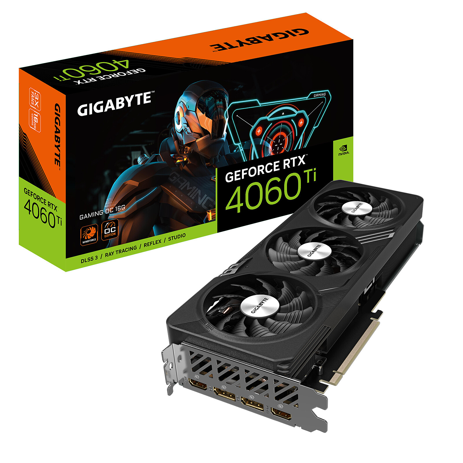 GIGABYTE GAMING RTX 4060 TI 8GB OC *USED*