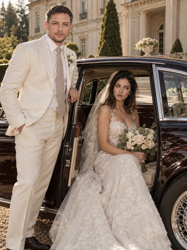 پرامپت عکاسی عروسی لوکس و کلاسیک