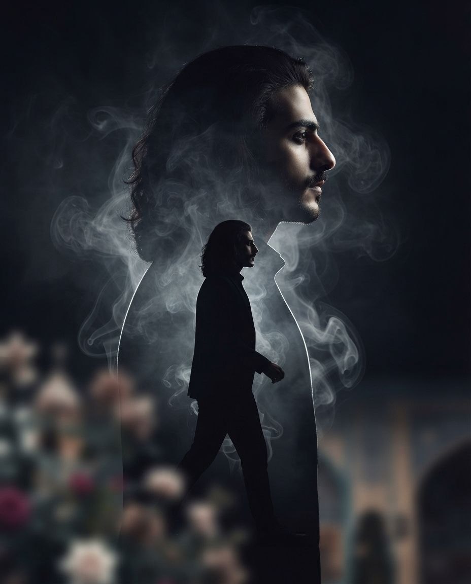 پرتره دابل اکسپوژر هنری