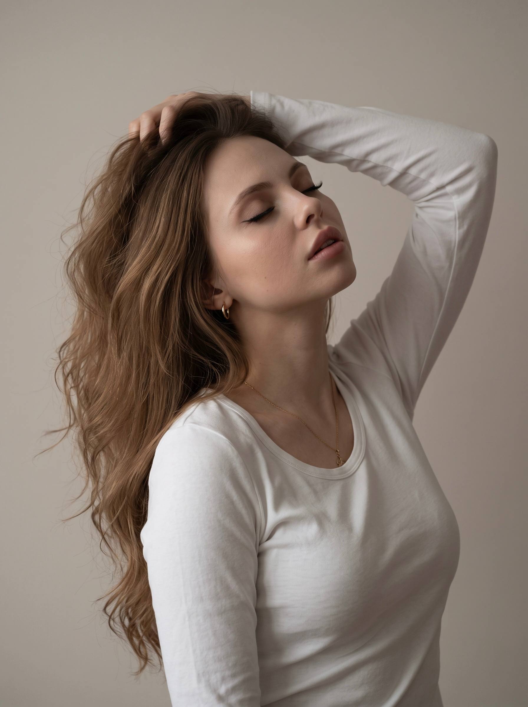پرتره رئال زن با لنز ۸۵ میلیمتری