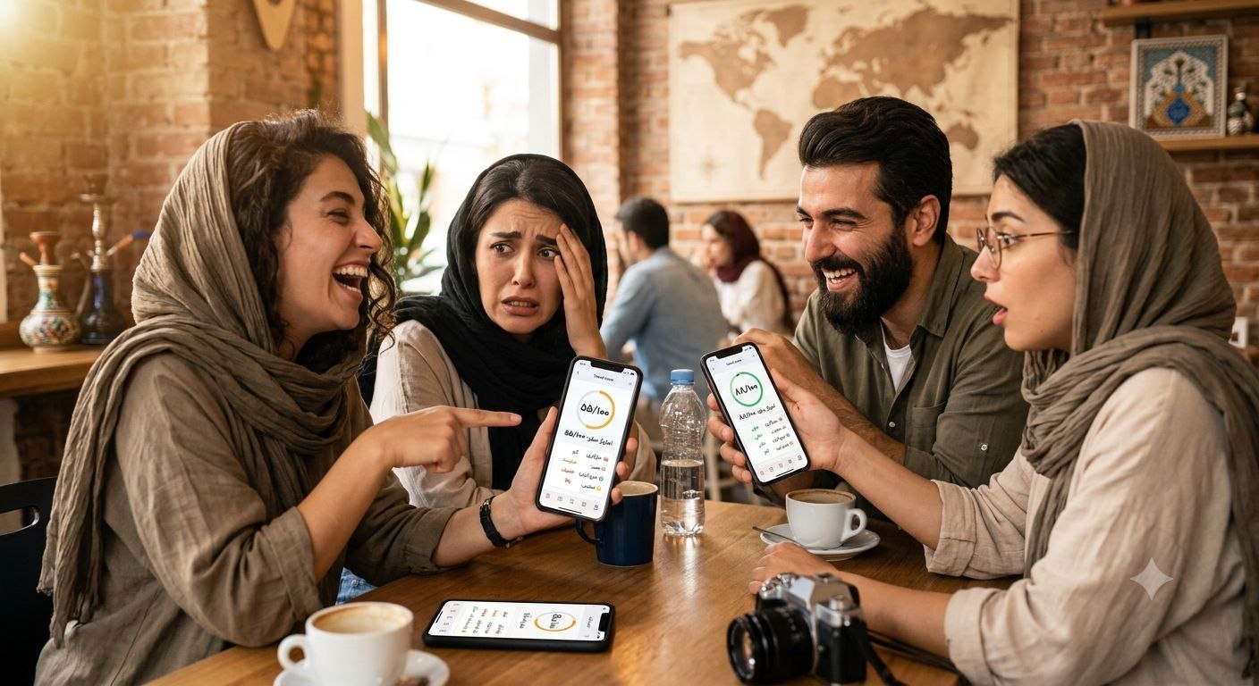 تحلیل شخصیت و مناسب بودن برای سفر گروهی با هوش مصنوعی