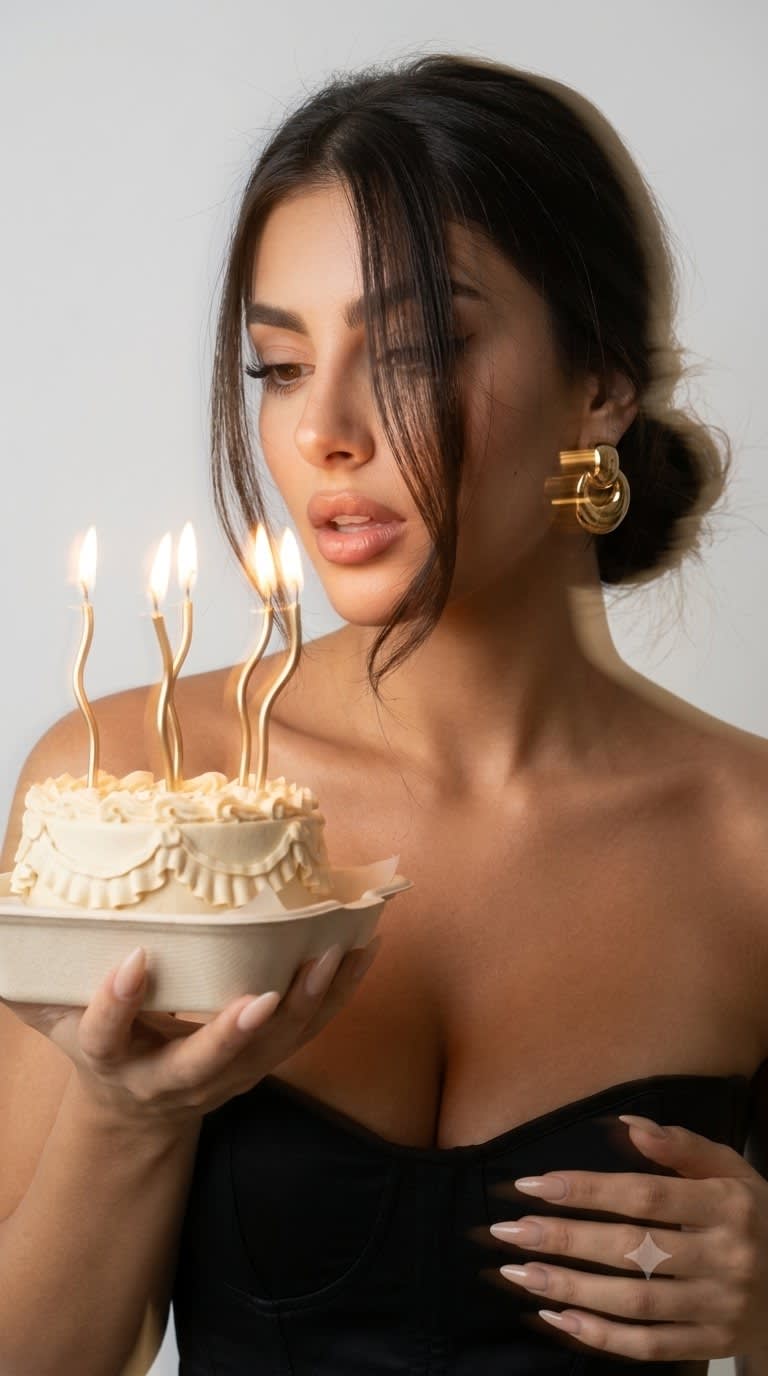 پرامپت پرتره فشن با افکت حرکتی