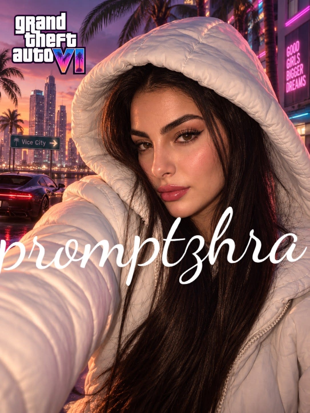 پرامپت استایل بازی GTA VI