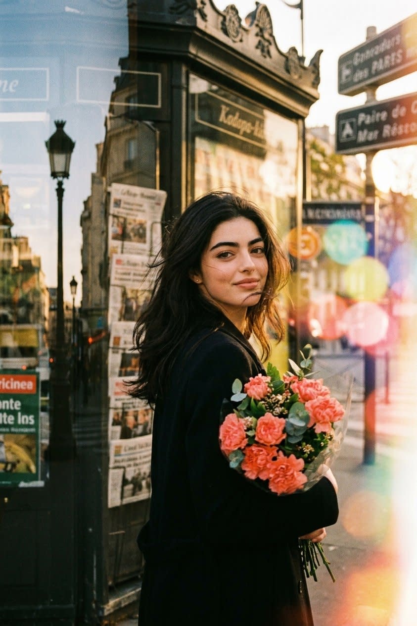تصویر پرامپت عکاسی وینتیج با فیلم فوجیفیلم | PromptsFA