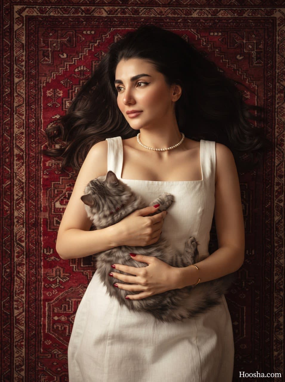 تصویر پرامپت پرتره سینمایی هنری با حفظ چهره مرجع | PromptsFA