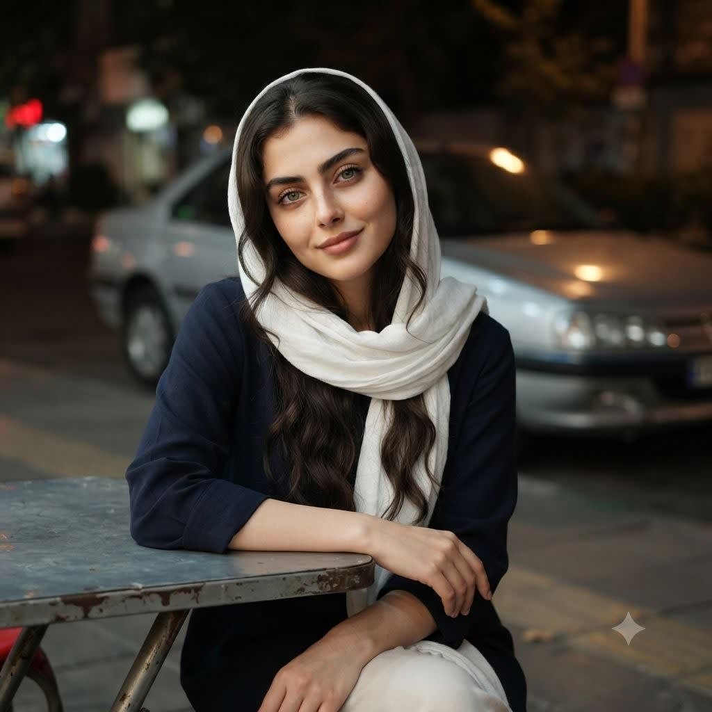 تصویر پرامپت عکاسی رئالیست موبایلی در تهران | PromptsFA