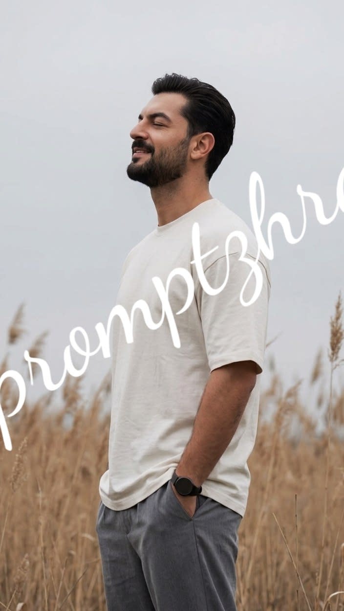 تصویر پرامپت پرتره رئالیست در نی زار | PromptsFA